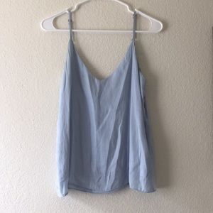 Forever 21 light blue spaghetti strap tank top